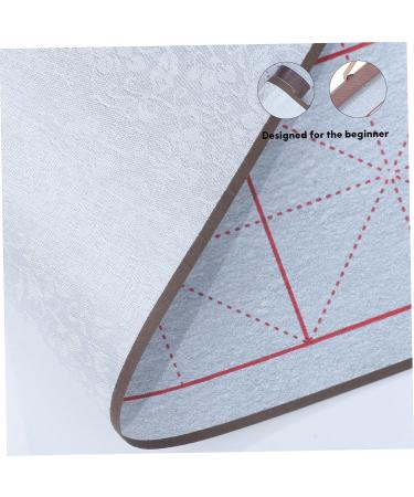 Anneome Water Convenient Painting Tool Drawing Writing Chinese Reusable Household Mat Cloth for Practice Silver 75.00X38.00X0.10CM - Buy Online on GoSupps.com