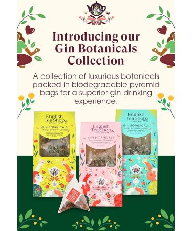 English Tea Shop Organic Gin Botanicals - Multi pack of 3 different types of Natural Botanical Blends - Buy Online on GoSupps.com