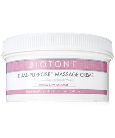 Biotone Dual Purpose Massage Cream - 14 Ounce Jar