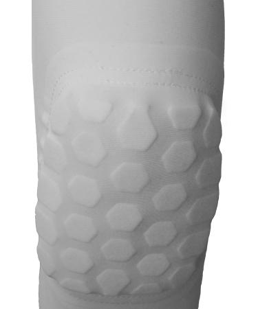 Buy Fearless Arm Sleeve - Basketball & Volleyball Compression Sleeve for Men & Women - White (Size M) - International Shipping Available - Buy Online on GoSupps.com