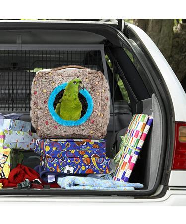 Mewtogo Bird Snuggle Hut Nest with Thickened Top and Bottom - Cozy Hanging Hideaway for Small to Medium Birds - Buy Online on GoSupps.com
