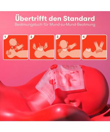 Purahelp 5x Car Bandage Pocket - 2024 DIN 13164 STVO Compliant First Aid Set with Ventilation Towel - Auto First Aid Kit (5 Pieces) - Buy Online on GoSupps.com
