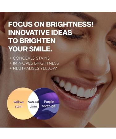 Purple Teeth Whitening Toothpaste - 30ml for Effective Whitening | International Shipping Available - Buy Online on GoSupps.com