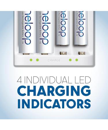 Buy Panasonic eneloop Rechargeable Batteries Power Pack | 10AA 4AAA & Charger - International Shipping Available - Buy Online on GoSupps.com