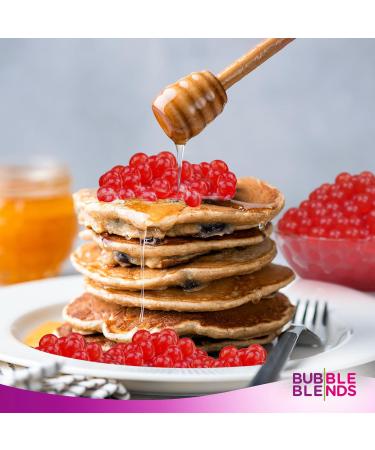 Bubble Blends Cherry Popping Boba - Fruit Juice-Filled Boba Pearls for Bubble Tea - 450g (Pack of 1) - Buy Online on GoSupps.com