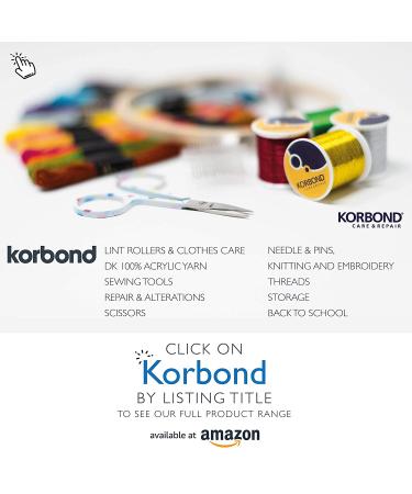 KORBOND Fabric Hemming Fusing Tape 3/4 Inch x 22 Yards - Iron On, No Sewing Required - Adhesive Web for Bonding - White 20M x 2CM - Buy Online on GoSupps.com