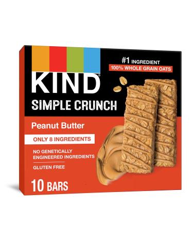 KIND Simple Crunch Bars Peanut Butter 7 Ounce (Pack of 8) Peanut Butter 7 Ounce (Pack of 8)