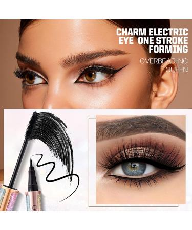 ONLYOILY Black Mascara & Perfect Slim Eyeliner - Long-Lasting Precise Eye Makeup for Perfectly Extended Lashes - Buy Online on GoSupps.com