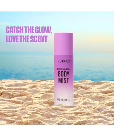 Nutrius Body Mist - Botanicala Bliss 4 FL OZ - Invigorating and Natural Daily Fragrance - Buy Online on GoSupps.com