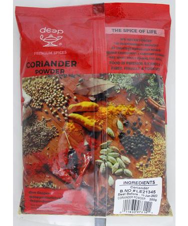 Organic Coriander Powder 7 oz - Premium Quality | [Brand Name] - Buy Online on GoSupps.com