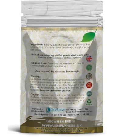 Bitter Gourd - Karela Capsule (30 Capsules) 30 count (Pack of 1) - Buy Online on GoSupps.com