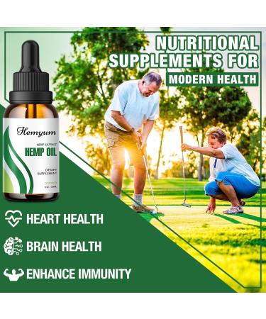 (2-Pack) Hemp Oil Drops High Potency - for Pain Relief Skin Anxiety 1 000 000 Maximum Strength Natural Hemp Oil - Organic Hemp Tincture Oils Extract Relieve Mood Unflavored 1 Fl Oz (Pack of 2) - Buy Online on GoSupps.com