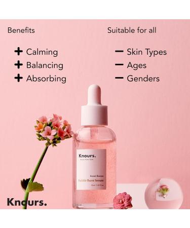 Buy Balancing 5HA Gromwell Root Oil Bubble Burst Serum | Rose Water Niacinamide Clean Beauty for Glowing Skin - Buy Online on GoSupps.com