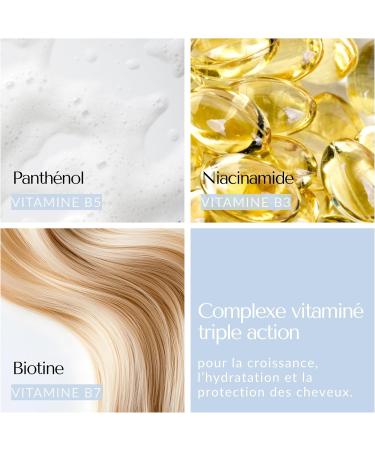 Evocapil Vitamines pour Cheveux Lot de 3 Shampooings 300 ml avec K ratine Biotine Prot ines et Acides Amin s Id al apr s une Greffe de Cheveux - Buy Online on GoSupps.com