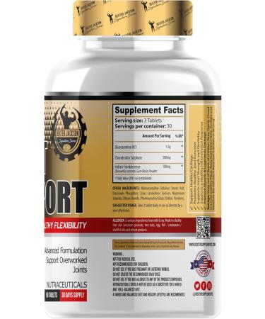 Dexter Jackson Gold Series Joint Support - 90 Tablets | 30 Servings | Optimal Joint Health & Mobility - Buy Online on GoSupps.com