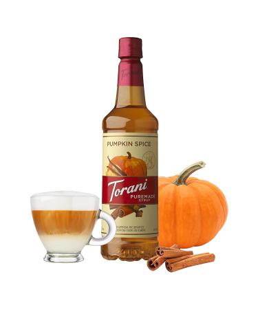 Torani Puremade Pumpkin Spice Syrup 750 mL - 25.4 Fl Oz (Pack of 1) - Buy Online on GoSupps.com