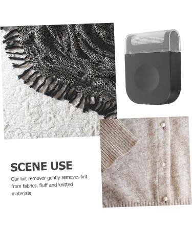 Healeved Mini Lint Remover | Manual Clothes Hair Ball Trimmer & Sweater Shaver - Black Medium | Perfect for International Shipping - Buy Online on GoSupps.com