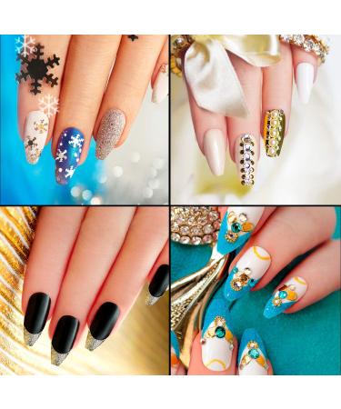 Ballerina Nails Long False Nails Coffin Fake Nails Full Cover Length 100 Pieces Artificial Fingernails Tip with Case for Nail Salons and DIY Nail Art 10 Sizes (White) - Buy Online on GoSupps.com