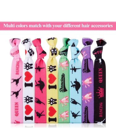 32 Piece Non Crease Ribbon Hair Ties - Mexican Festival Hair Accessories for Girls and Women - Buy Online on GoSupps.com