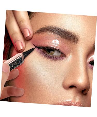 HONITANO Self Adhesive Eyeliner Pen with Glitters No Blooming Make Up Tool for Beginners Professionals Durable for Holiday Occasions Multi - Buy Online on GoSupps.com