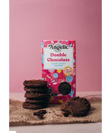 Angelic Free From 6 Pack Mixed Box Festive Bundle Vegan & Gluten Free Cookies. Dairy Nuts Soya Egg Peanut Free Biscuits. Allergy Safe Snacks. (Chocolate Orange Chocolate Chip & Double Chocolate) - Buy Online on GoSupps.com