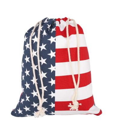 Cornhole Tote Bag Durable Cornhole Bags Holder Portable Patriotic Bean Tote Bag For Regulation Corn Hole Bean Bags Storage Corn Hole Bags Game Carrying Tossing Outdoor Fun Stars And Stripes