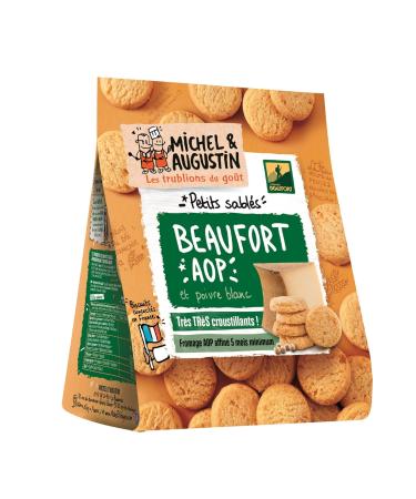 Michel et Augustin Roquefort AOP savory biscuits 100g - Pack of 12 sachets