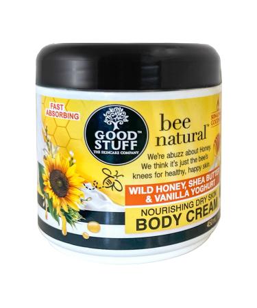 Good Stuff Bee Natural Nourishing Body Cream with Shea Butter 500g/15.22Fl.Oz