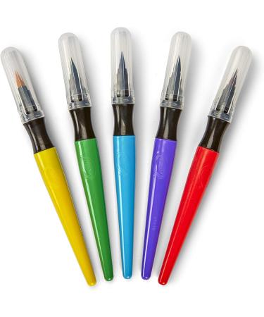 Crayola Brush Pens - 5 Count Paint Set for Art Supplies & Painting Supplies - Buy Online on GoSupps.com