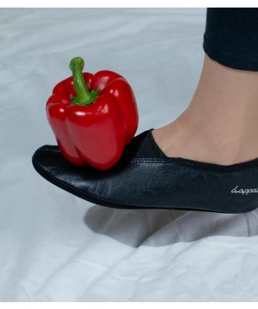 Buy Lappade Extra Wide Gymnastics & Dance Shoes - Black Leather Sole Size 27 EU | Ideal for Ballet Blocks & Gymnastiums - International Shipping - Buy Online on GoSupps.com