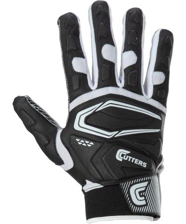 Buy Cutters Gameday Football Gloves - Ultra Sticky Grip for Youth & Adults (L/XL Black) - Perfect for Any Game! - Buy Online on GoSupps.com
