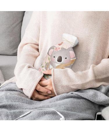 Raccoon Hot Water Bottle with Plush Cover - Hand Warmer for Adults & Kids | 26.5x15.3cm - International Shipping - Buy Online on GoSupps.com