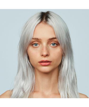 Bleach London Silver Shampoo and Conditioner Set - 250ml | Vegan & Cruelty-Free | High Pigmented Ashy Silver Rinse | Colour-Protecting Toning Formula - Buy Online on GoSupps.com
