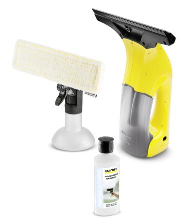 Karcher WV 1 Plus Window Vacuum Squeegee - For Showers, Mirrors, Glass, & Countertops - 10 in. Squeegee Blade