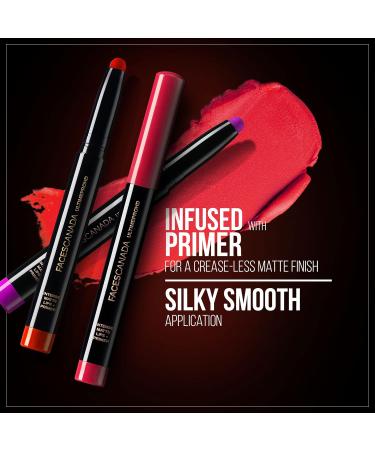 Ultime Pro HD Intense Matte Lipstick + Primer - Russet 29 | Long Lasting Lightweight Smudge Proof | 9 Hour Wear | Shop Internationally - Buy Online on GoSupps.com
