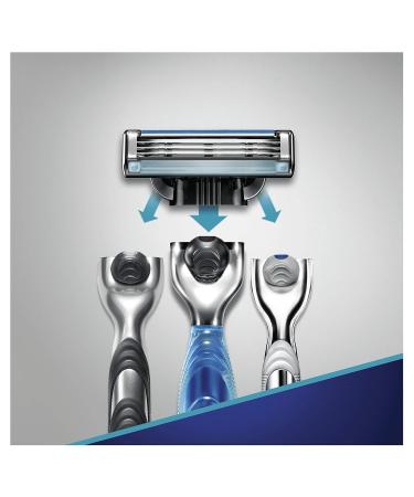 Gillette Mach 3 Start Replacement Safety Razor - 8 Pack | Premium Shaving Solution for a Smooth Experience - Buy Online on GoSupps.com