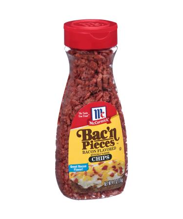 McCormick Bac'n Pieces Bacon Flavored Chips, 4.1 oz Bacon Chips Imitation 4.1 Ounce (Pack of 1) - Buy Online on GoSupps.com