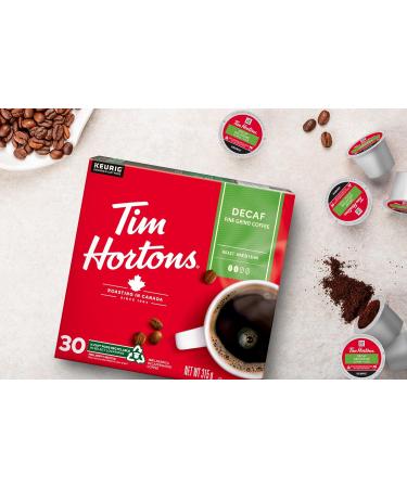 Tim Hortons Dark Roast Coffee Single Serve Keurig K-Cup Pods 48 Count & Decaf Coffee Single Serve Keurig K Cup Pods 30 Count Dark + Decaf 48 count (Pack of 1) - Buy Online on GoSupps.com