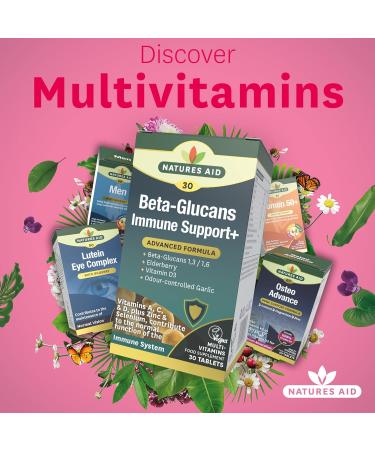 Natures Aid Immune Support Tablets - 30 Count - Buy Online on GoSupps.com