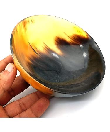 Natural Yak Horn Shaving Soap Bowl - Men's Shave Cup - Gift for Him - Buy Online on GoSupps.com