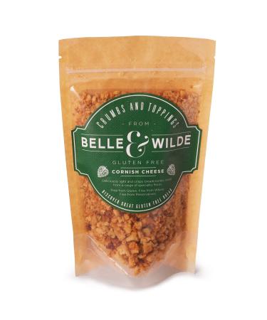 Belle & Wilde Cornish Cheese Breadcrumbs & Toppings | Freshly Baked With No Preservatives I 100% Natural | Suitable For Vegetarians & Gluten Free