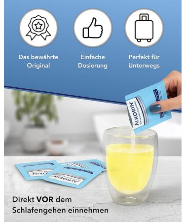 Alkorin Display - 30 x 3 Sachets | Supports Liver Function with Choline Magnesium Zinc & Vitamins B1-B12 - Fast International Shipping - Buy Online on GoSupps.com