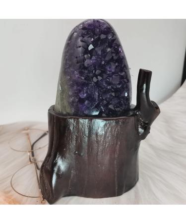 Home Decoration Natural Amethyst Geode Quartz Cluster Crystal Specimen Stones PEIQIYIN ERTEYIN 800-1000g - Buy Online on GoSupps.com