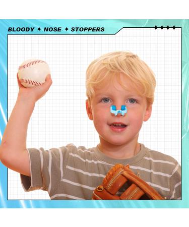 Stop Nosebleeds Clip - Nasal Bleed Stopper for Kids & Adults - Emergency Accident Relief - Blue & Green (100 Pcs) - Buy Online on GoSupps.com