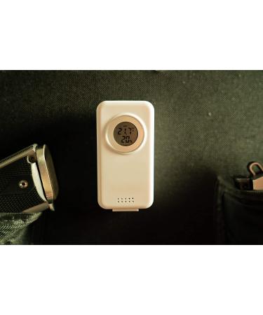 LOCKDOWN Digital Hygrometer - Backlit Screen, Min/Max Reading for Temp and Humidity Monitoring - Wireless - Safes, Rooms, Cases - Buy Online on GoSupps.com