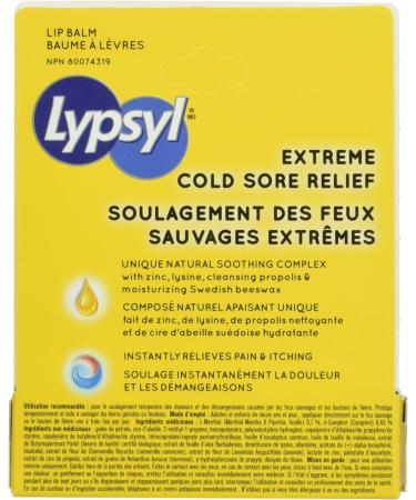 Lypsyl Extreme Cold Sore Relief - Fast Soothing Relief for Cold Sores - Buy Online on GoSupps.com
