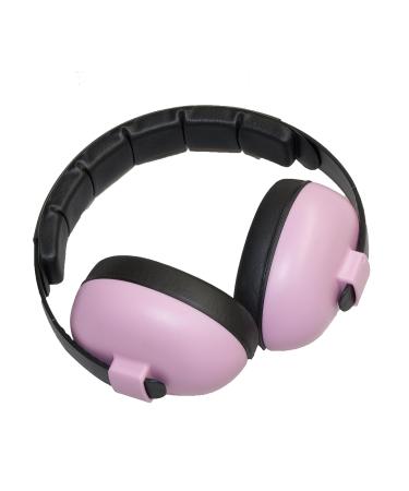 Banz Bubzee EM010 Baby Earmuffs - Petal Pink | Comfortable Safe & Stylish Hearing Protection for Infants | International Shipping Available - Buy Online on GoSupps.com