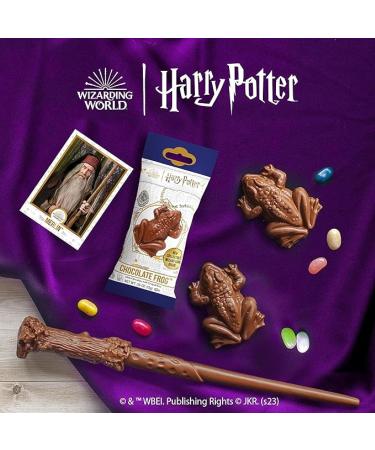 4 Pack of Official Harry Potter Chocolate Frogs (15g Each) and Collectable Wizard Cards Bundle of 4 Frogs and 4 Cards - Buy Online on GoSupps.com