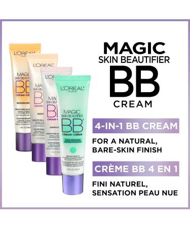 L Or al Paris Skin Beautifier Magic BB Cream 4-in-1 Ultra-Light Lotion Medium 30 mL New Formula Medium - Buy Online on GoSupps.com
