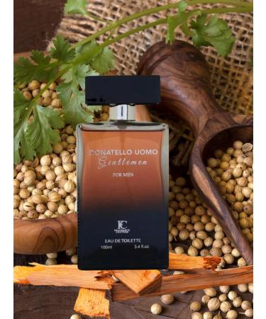 Donatello UOMO Gentleman For Men Amber Woody fragrance for Men. Eau de Toilette Cologne 3.4 Oz EDT Spray - Buy Online on GoSupps.com